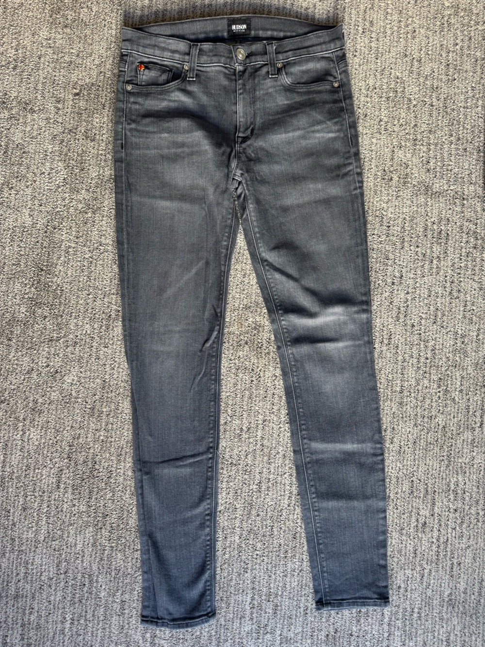 Hudson Jeans Women’s Charcoal Skinny Stretch Jeans